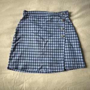 Cute Plaid Mini Skirt